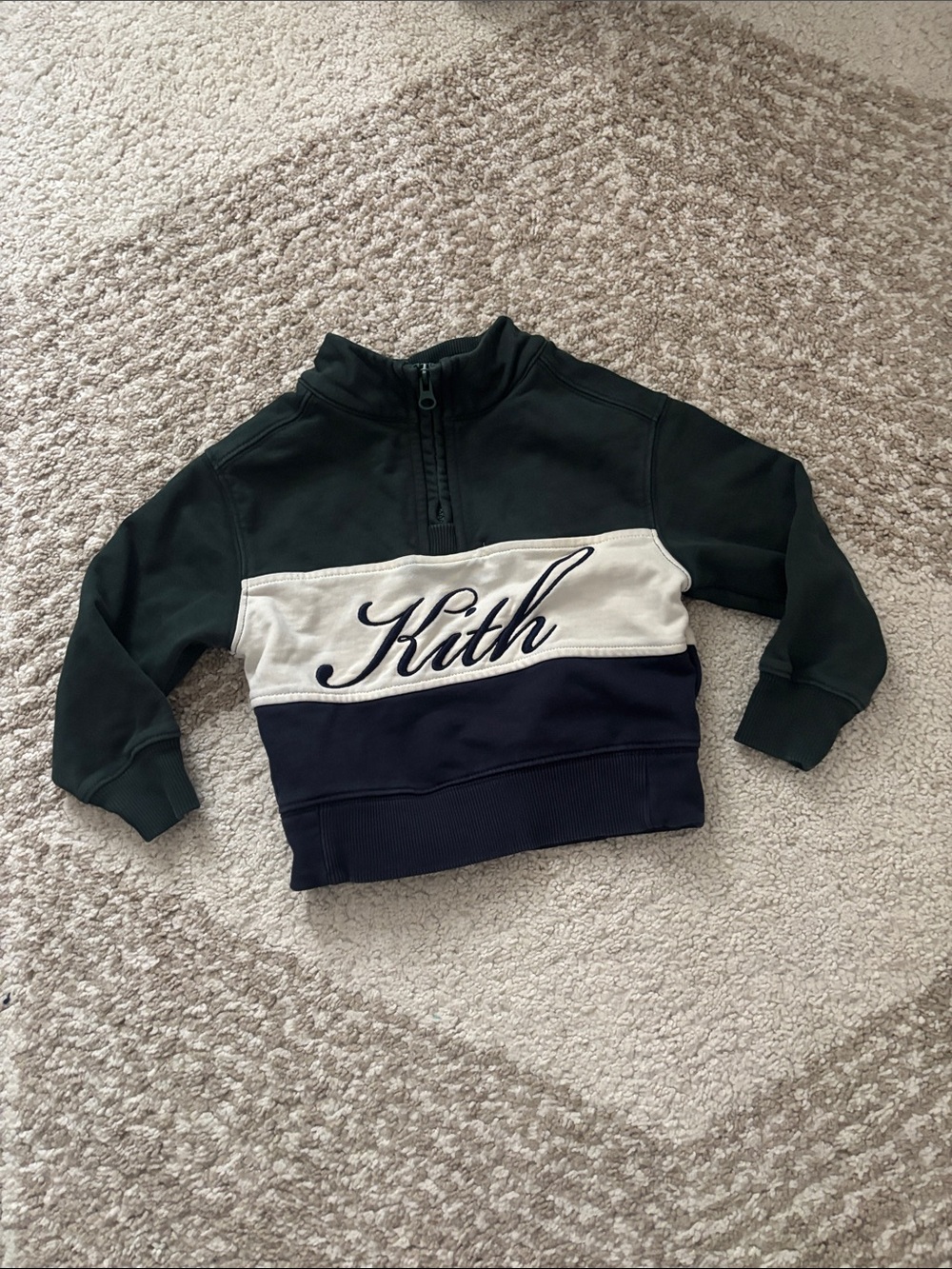 Kith boys 2T Quarter zip